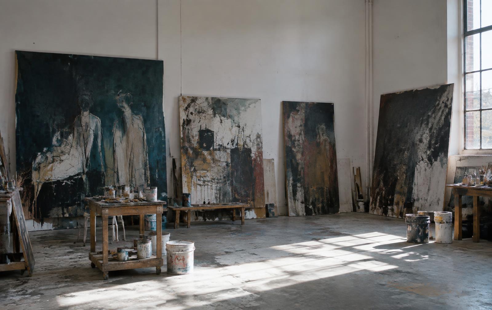 Maya Chen's studio